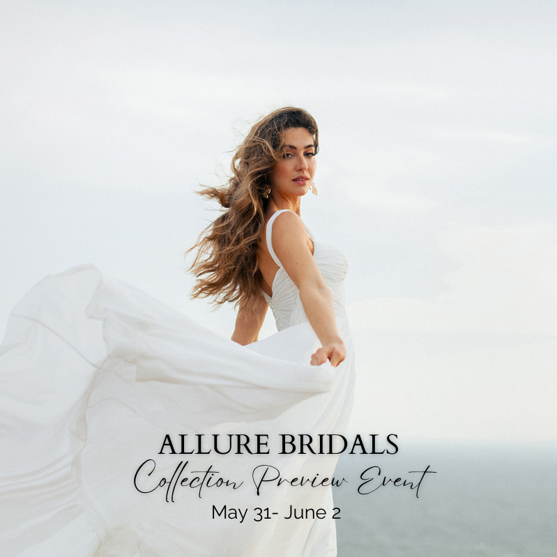 allure bridals collection preview event mobile
