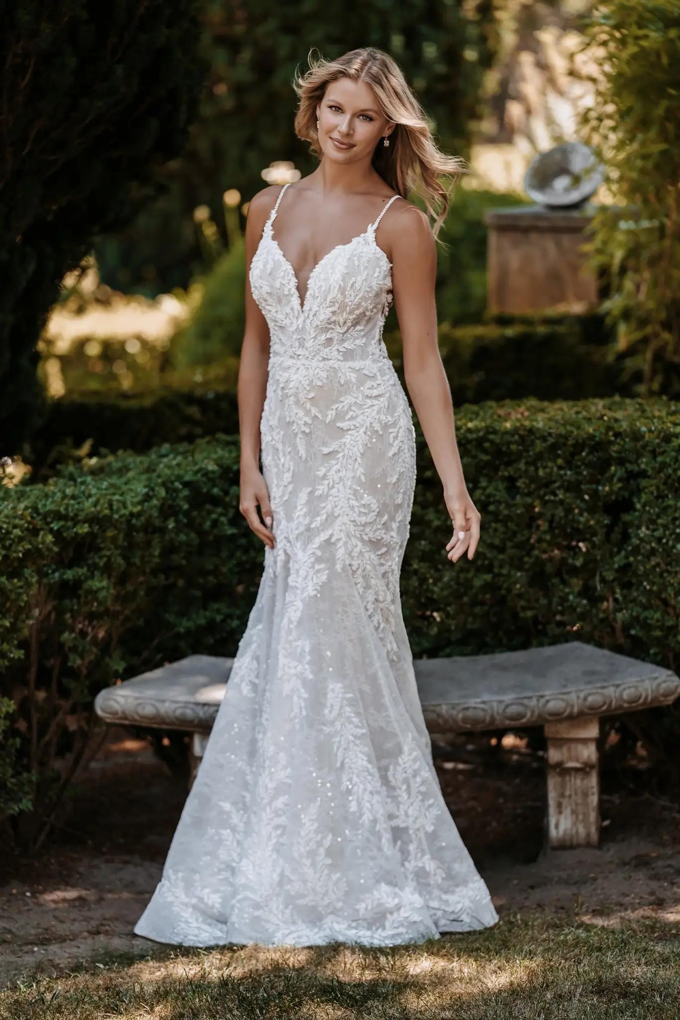 Outdoor Wedding Dresses: Styles That Shine in Natural Settings Image