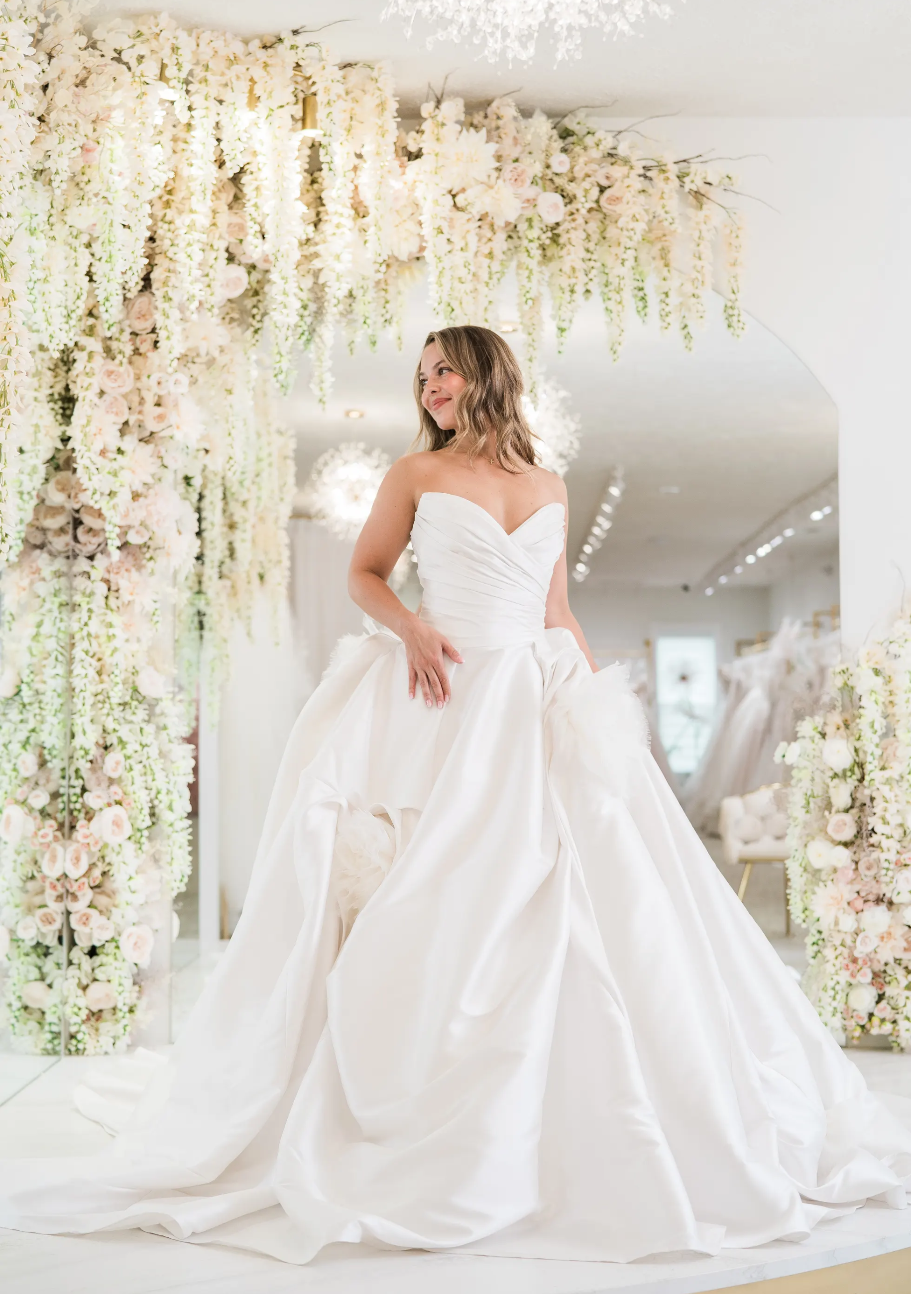 Pick Up Bridal Gown Image