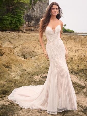 Sottero and Midgley Style #IRAVATI 24SB145A01 #2 Ivory over Nude (gown with Natural Illusion) thumbnail