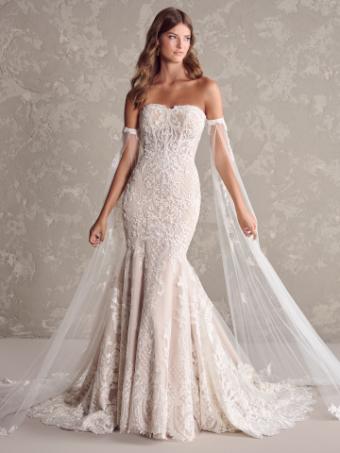 Sottero and Midgley Style #SHIRAZ 24SK215A01 #0 default Ivory/Nude (gown with Ivory Illusion) thumbnail