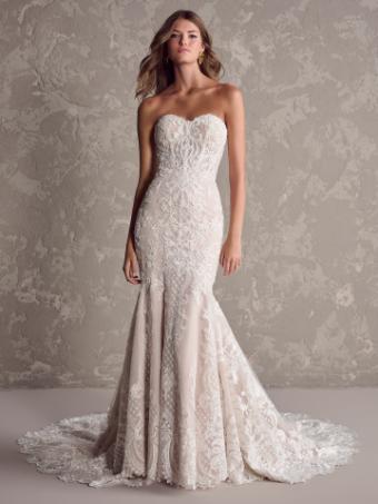 Sottero and Midgley Style #SHIRAZ 24SK215A01 #3 Ivory/Nude (gown with Ivory Illusion) thumbnail