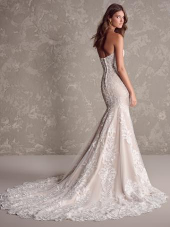 Sottero and Midgley Style #SHIRAZ 24SK215A01 #4 Ivory/Nude (gown with Ivory Illusion) thumbnail